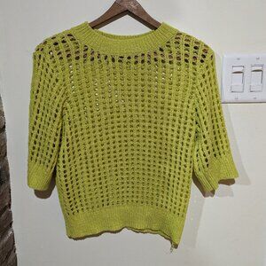 RD Style - neon green sweater - sz M